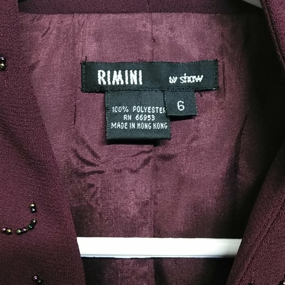 Rimini Embellished Jacket Size 6 Lovely - Picture 5 of 5